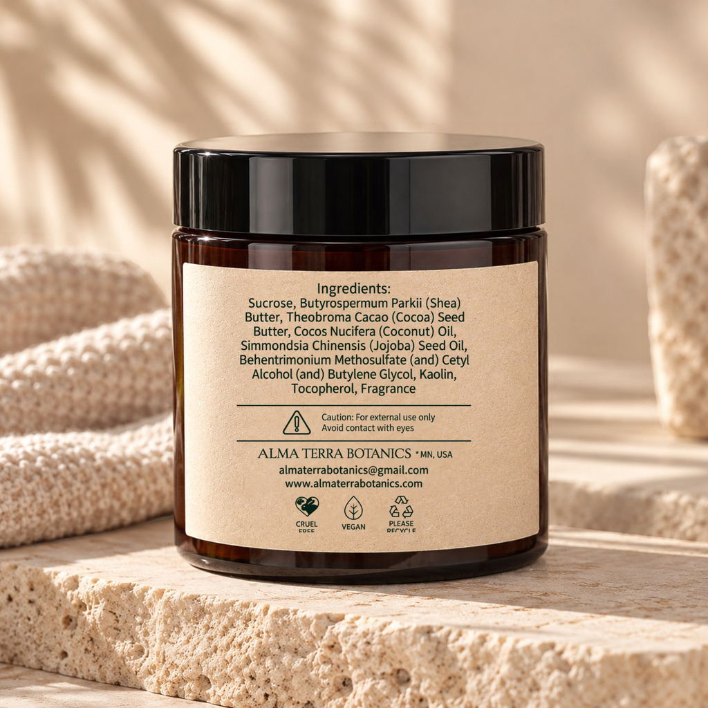 COCONUT LEMONGRASS BUTTER SCRUB