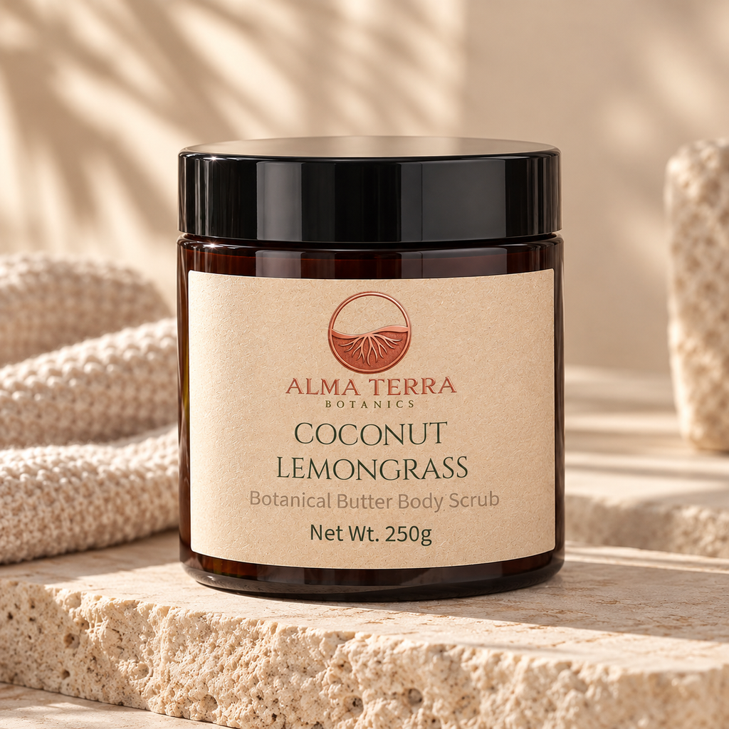 COCONUT LEMONGRASS BUTTER SCRUB